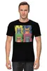 Заказать мужскую футболку в Москве. Футболка классическая Cats Here от oneredfoxstore@gmail.com - готовые дизайны и нанесение принтов.