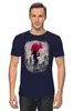 Заказать мужскую футболку в Москве. Футболка классическая Japan от oneredfoxstore@gmail.com - готовые дизайны и нанесение принтов.