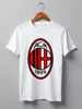 Заказать мужскую футболку в Москве. Футболка классическая AC Milan от YellowCloverShop - готовые дизайны и нанесение принтов.