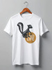 Заказать мужскую футболку в Москве. Футболка классическая Animals от oneredfoxstore@gmail.com - готовые дизайны и нанесение принтов.