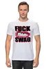 Заказать мужскую футболку в Москве. Футболка классическая SWAG. от vita22 - готовые дизайны и нанесение принтов.