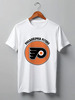 Заказать мужскую футболку в Москве. Футболка классическая Philadelphia Flyers  от kspsshop - готовые дизайны и нанесение принтов.