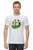 Заказать мужскую футболку в Москве. Футболка классическая Панды  от ПРИНТЫ ПЕЧАТЬ  - готовые дизайны и нанесение принтов.