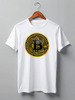 Заказать мужскую футболку в Москве. Футболка классическая ✿BITCOIN✿ от balden - готовые дизайны и нанесение принтов.
