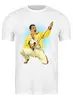 Заказать мужскую футболку в Москве. Футболка классическая ✪ Freddie Mercury ✪ от balden - готовые дизайны и нанесение принтов.