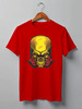 Заказать мужскую футболку в Москве. Футболка классическая Gold Skull от Jimmy Flash - готовые дизайны и нанесение принтов.