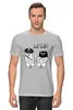 Заказать мужскую футболку в Москве. Футболка классическая All Cats Are Beautiful от Павел Павел - готовые дизайны и нанесение принтов.