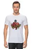 Заказать мужскую футболку в Москве. Футболка классическая Zombie-Smock [I Love Zombies] от kyjib1992 - готовые дизайны и нанесение принтов.