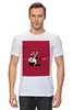 Заказать мужскую футболку в Москве. Футболка классическая Привидение Каспер  от YellowCloverShop - готовые дизайны и нанесение принтов.