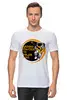 Заказать мужскую футболку в Москве. Футболка классическая Космонавт от Zamula - готовые дизайны и нанесение принтов.