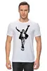 Заказать мужскую футболку в Москве. Футболка классическая Майкл Джексон (Michael Jackson) от originals - готовые дизайны и нанесение принтов.
