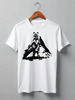 Заказать мужскую футболку в Москве. Футболка классическая Bear Here от oneredfoxstore@gmail.com - готовые дизайны и нанесение принтов.
