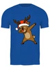 Заказать мужскую футболку в Москве. Футболка классическая Deer Dab от skynatural - готовые дизайны и нанесение принтов.