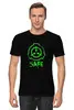 Заказать мужскую футболку в Москве. Футболка классическая SCP, Safe от geekbox - готовые дизайны и нанесение принтов.