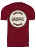 Заказать мужскую футболку в Москве. Футболка классическая Oldschool от Dock063  - готовые дизайны и нанесение принтов.