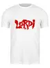 Заказать мужскую футболку в Москве. Футболка классическая Lordi от Fedor - готовые дизайны и нанесение принтов.