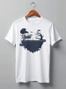 Заказать мужскую футболку в Москве. Футболка классическая Mountains от oneredfoxstore@gmail.com - готовые дизайны и нанесение принтов.