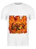 Заказать мужскую футболку в Москве. Футболка классическая Slayer Repentless 2015 от Илья - готовые дизайны и нанесение принтов.