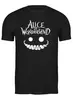 Заказать мужскую футболку в Москве. Футболка классическая Alice in Wonderland от Leichenwagen - готовые дизайны и нанесение принтов.