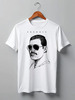 Заказать мужскую футболку в Москве. Футболка классическая Freddie Mercury - Queen от Leichenwagen - готовые дизайны и нанесение принтов.