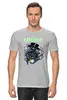 Заказать мужскую футболку в Москве. Футболка классическая CHUMA(Чума)  от T-shirt print  - готовые дизайны и нанесение принтов.