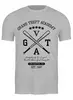 Заказать мужскую футболку в Москве. Футболка классическая GTA   от geekbox - готовые дизайны и нанесение принтов.