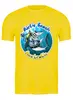 Заказать мужскую футболку в Москве. Футболка классическая Акула с аквалангом от T-shirt print  - готовые дизайны и нанесение принтов.