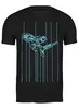 Заказать мужскую футболку в Москве. Футболка классическая Mountain Bike от oneredfoxstore@gmail.com - готовые дизайны и нанесение принтов.