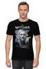 Заказать мужскую футболку в Москве. Футболка классическая Геральд(Ведьмак)  от T-shirt print  - готовые дизайны и нанесение принтов.