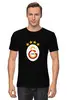 Заказать мужскую футболку в Москве. Футболка классическая Galatasaray от THE_NISE  - готовые дизайны и нанесение принтов.