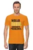 Заказать мужскую футболку в Москве. Футболка классическая Hello Beer от skynatural - готовые дизайны и нанесение принтов.