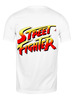 Заказать мужскую футболку в Москве. Футболка классическая Street Fighter Sagat Hoodie от StreetMag - готовые дизайны и нанесение принтов.