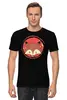 Заказать мужскую футболку в Москве. Футболка классическая Fox Here от oneredfoxstore@gmail.com - готовые дизайны и нанесение принтов.
