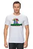Заказать мужскую футболку в Москве. Футболка классическая ▚Майнкрафт▞ от balden - готовые дизайны и нанесение принтов.