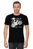 Заказать мужскую футболку в Москве. Футболка классическая Motolady Cat от oneredfoxstore@gmail.com - готовые дизайны и нанесение принтов.