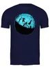 Заказать мужскую футболку в Москве. Футболка классическая Ski Jump от oneredfoxstore@gmail.com - готовые дизайны и нанесение принтов.