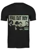 Заказать мужскую футболку в Москве. Футболка классическая Fall Out Boy от Денис - готовые дизайны и нанесение принтов.