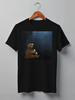 Заказать мужскую футболку в Москве. Футболка классическая Bear Here от oneredfoxstore@gmail.com - готовые дизайны и нанесение принтов.
