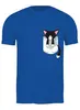 Заказать мужскую футболку в Москве. Футболка классическая Котёнок от nadegda - готовые дизайны и нанесение принтов.