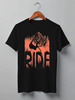 Заказать мужскую футболку в Москве. Футболка классическая Ski Ride от oneredfoxstore@gmail.com - готовые дизайны и нанесение принтов.