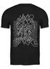 Заказать мужскую футболку в Москве. Футболка классическая Mountain Bike от oneredfoxstore@gmail.com - готовые дизайны и нанесение принтов.