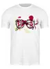Заказать мужскую футболку в Москве. Футболка классическая Пляжные очки от denis01001 - готовые дизайны и нанесение принтов.