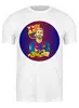 Заказать мужскую футболку в Москве. Футболка классическая Lionel Messi от balden - готовые дизайны и нанесение принтов.