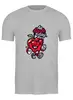 Заказать мужскую футболку в Москве. Футболка классическая Apple от ПРИНТЫ ПЕЧАТЬ  - готовые дизайны и нанесение принтов.