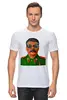Заказать мужскую футболку в Москве. Футболка классическая Сталин от Vinli.shop  - готовые дизайны и нанесение принтов.