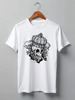 Заказать мужскую футболку в Москве. Футболка классическая Skull_crown style от lockinloadeadly - готовые дизайны и нанесение принтов.