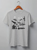 Заказать мужскую футболку в Москве. Футболка классическая Bad Bear Samurai от oneredfoxstore@gmail.com - готовые дизайны и нанесение принтов.