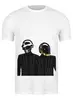 Заказать мужскую футболку в Москве. Футболка классическая Daft Punk - Electoma  от KinoArt - готовые дизайны и нанесение принтов.