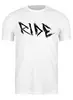 Заказать мужскую футболку в Москве. Футболка классическая Ride Or Die от oneredfoxstore@gmail.com - готовые дизайны и нанесение принтов.