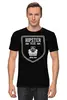 Заказать мужскую футболку в Москве. Футболка классическая Mountains от oneredfoxstore@gmail.com - готовые дизайны и нанесение принтов.